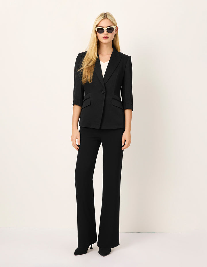 MARYLING Black High-Waist Trousers