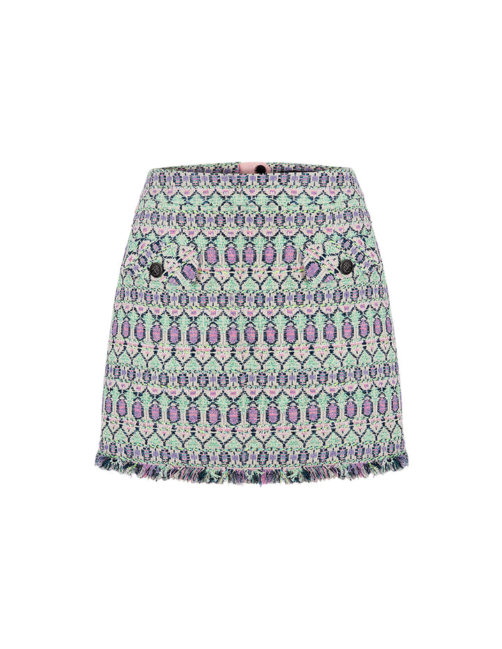 MARYLING Tweed Mini Skirt
