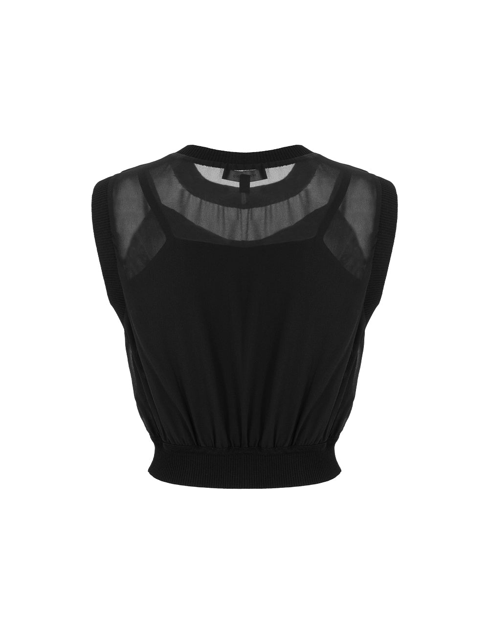 MARYLING Silk Georgette Needlework With Top