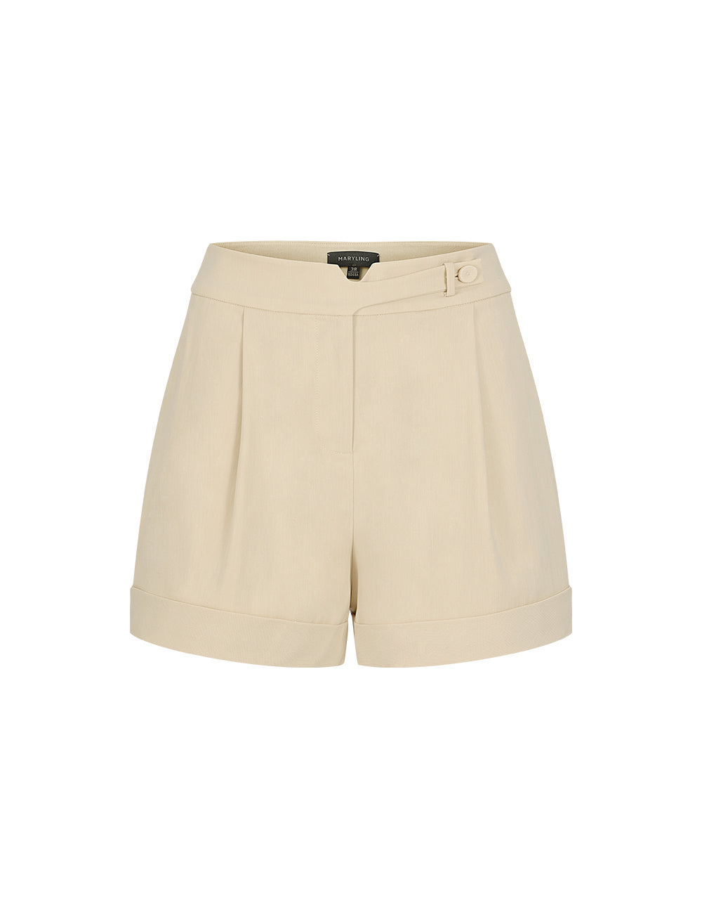MARYLING Sand Loose Fit Shorts
