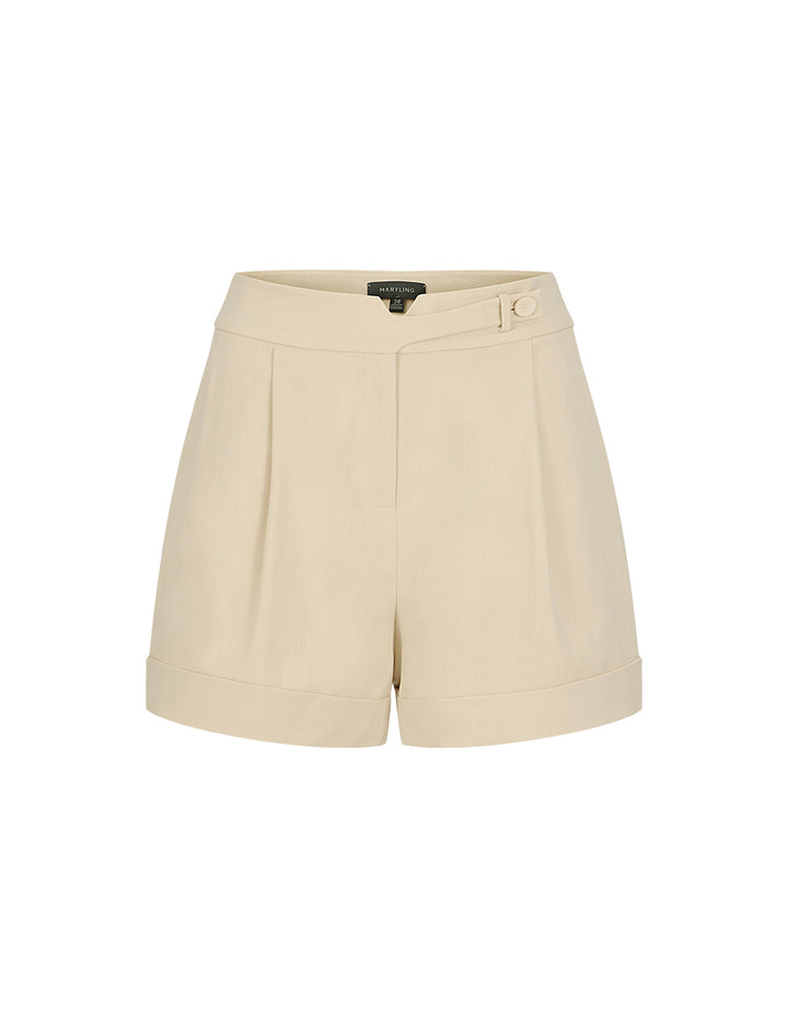 MARYLING Sand Loose Fit Shorts