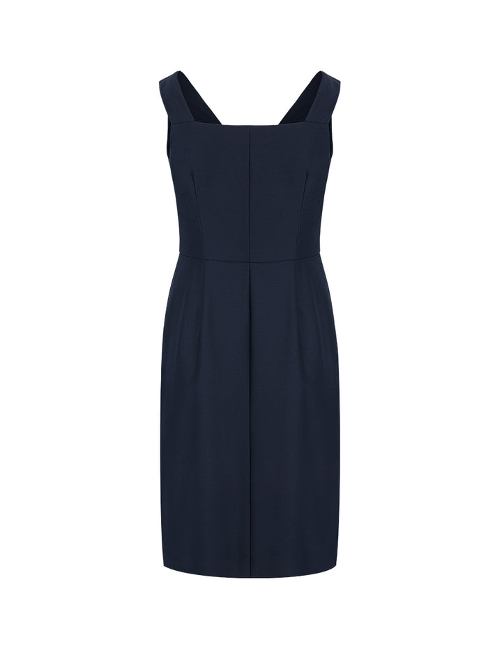 MARYLING V-Neck Sleeveless Slim Dress