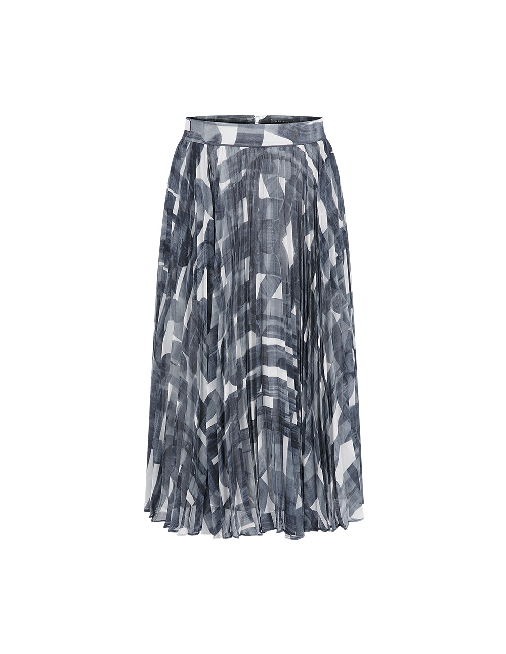 MARYLING Printed Sun Pleated Skirt