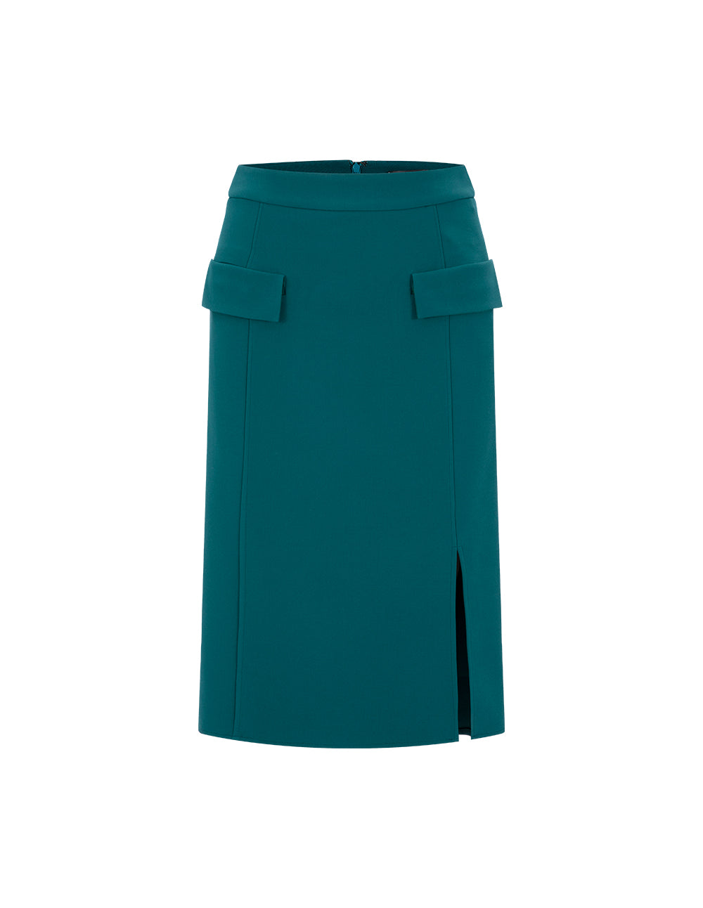 MARYLING Straight Slit Skirt