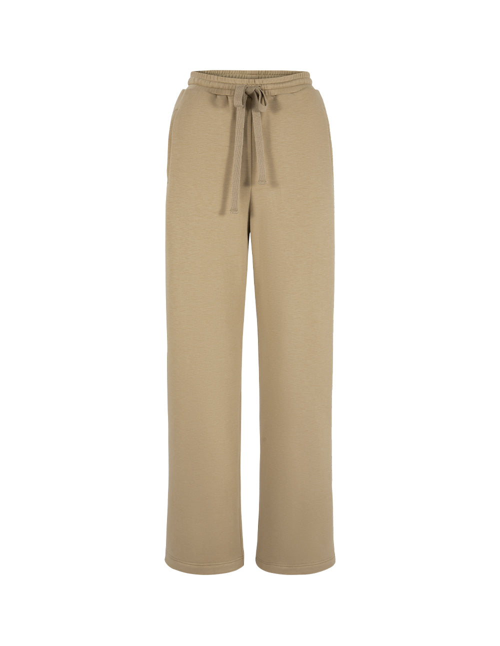 MARYLING Camel Loose Straight Trousers