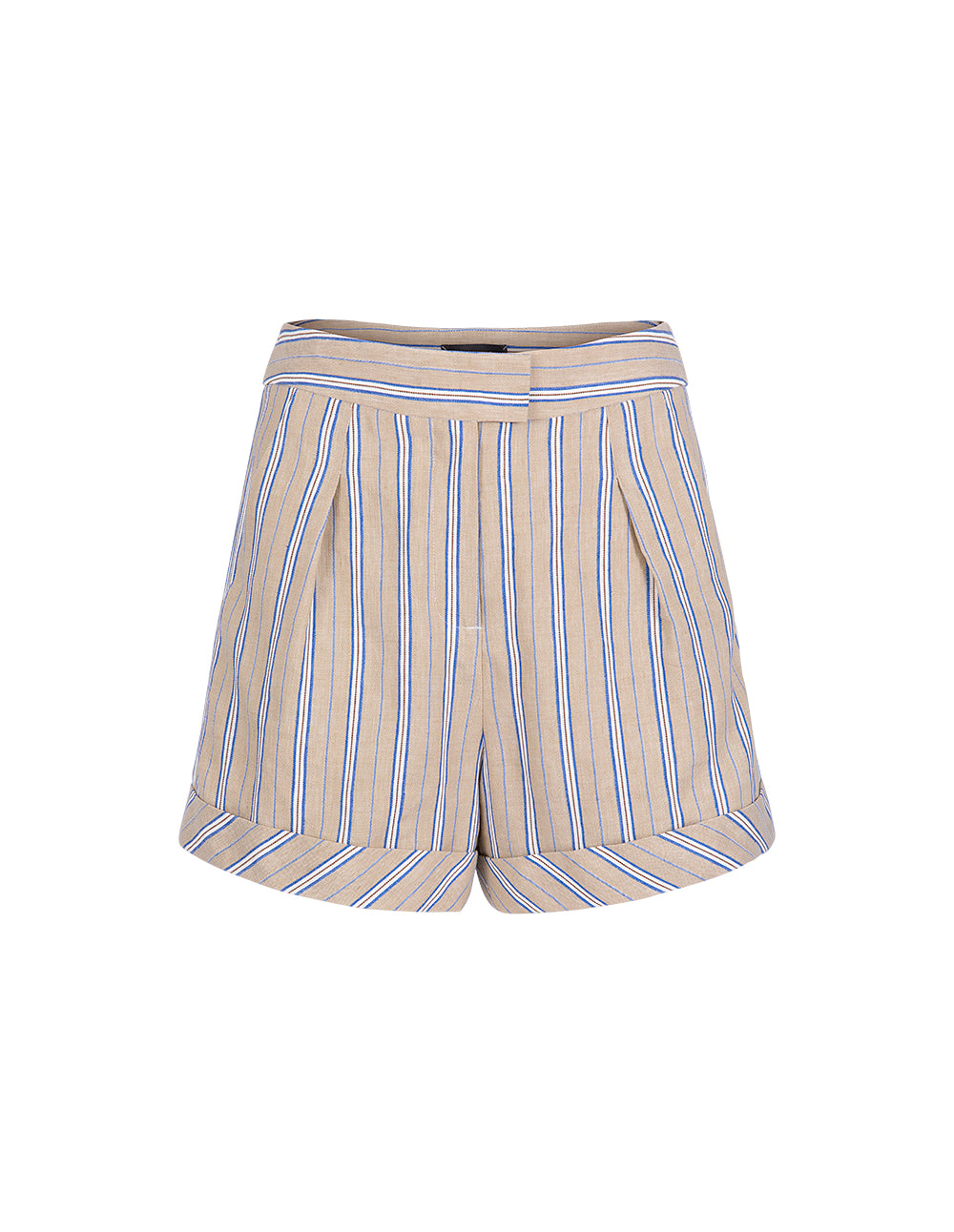 MARYLING Striped Bermuda Shorts