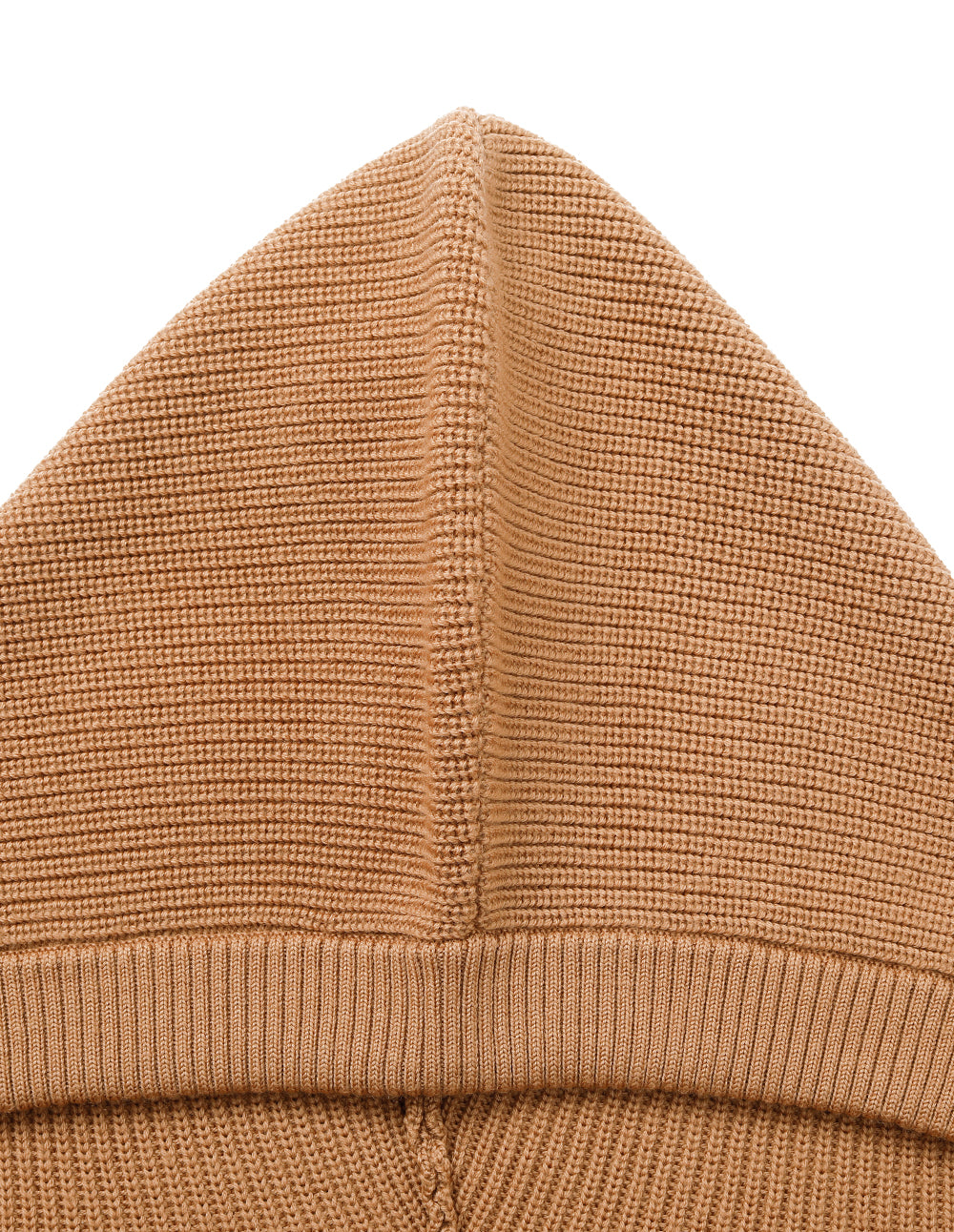 MARYLING Wool Knit Shawl with Collar and Tie Closure