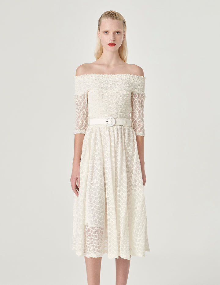 MARYLING One Shoulder A Hem Dress