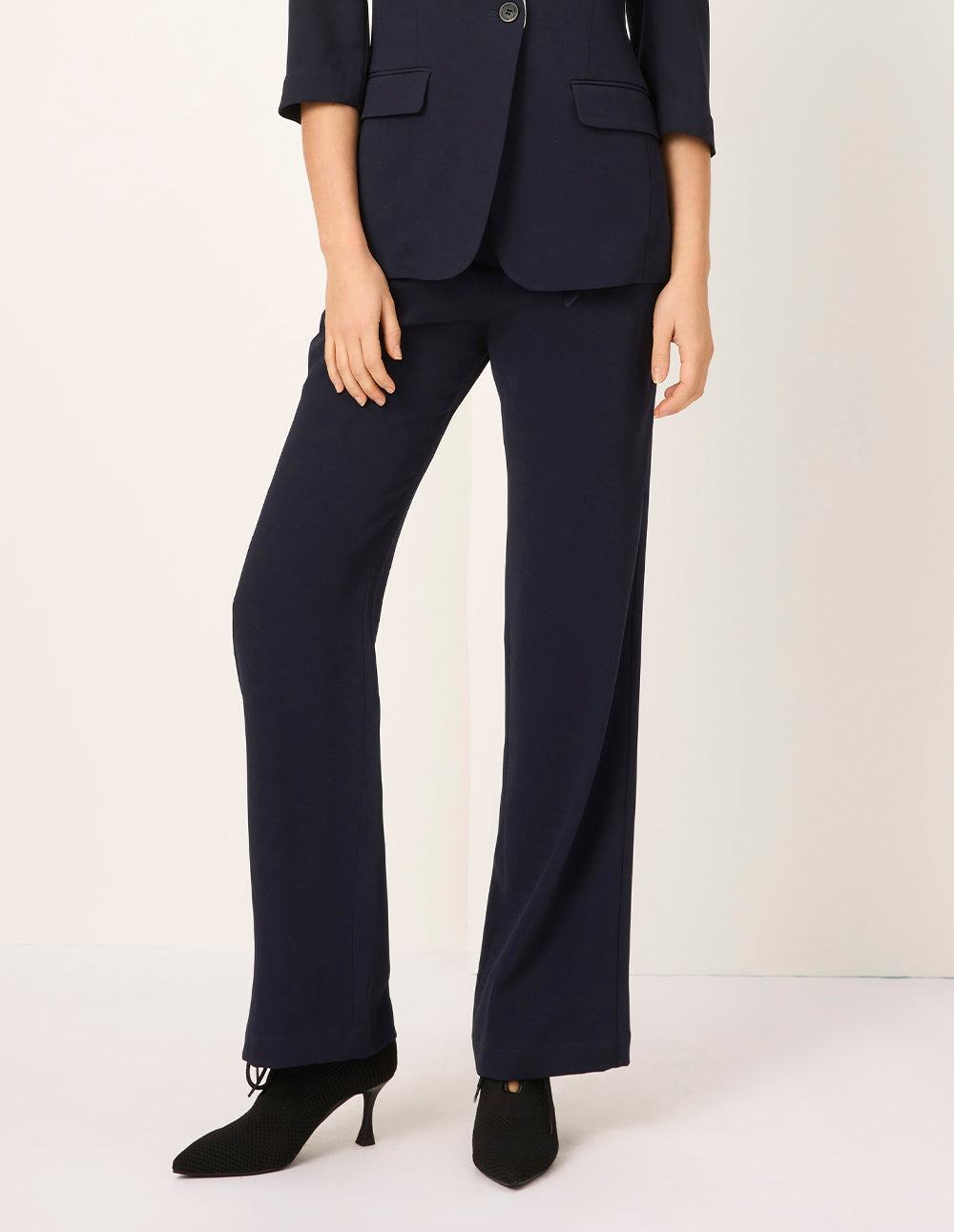 MARYLING Straight Wide-Leg Pants