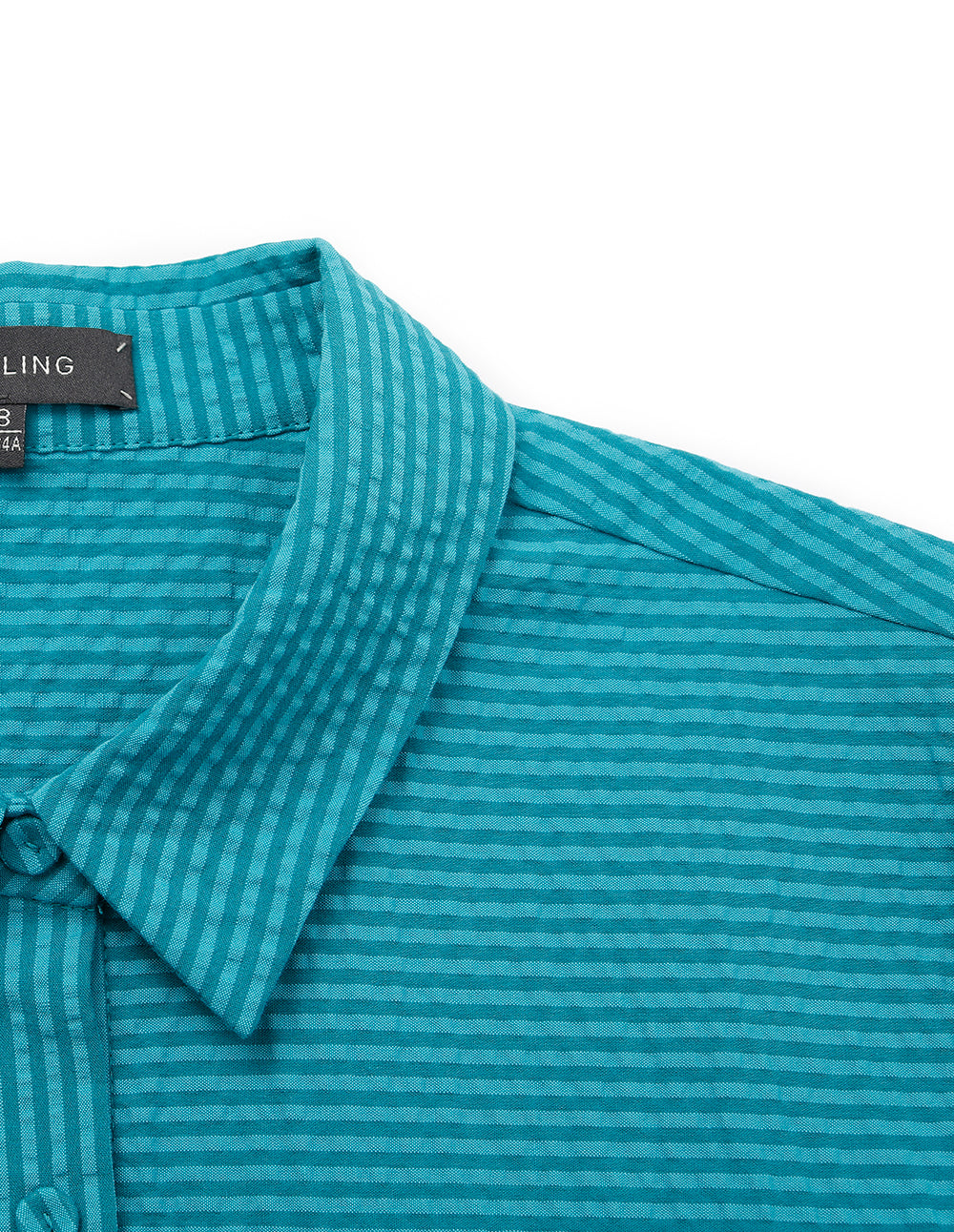 MARYLING Lapel Short-Sleeved Blouse