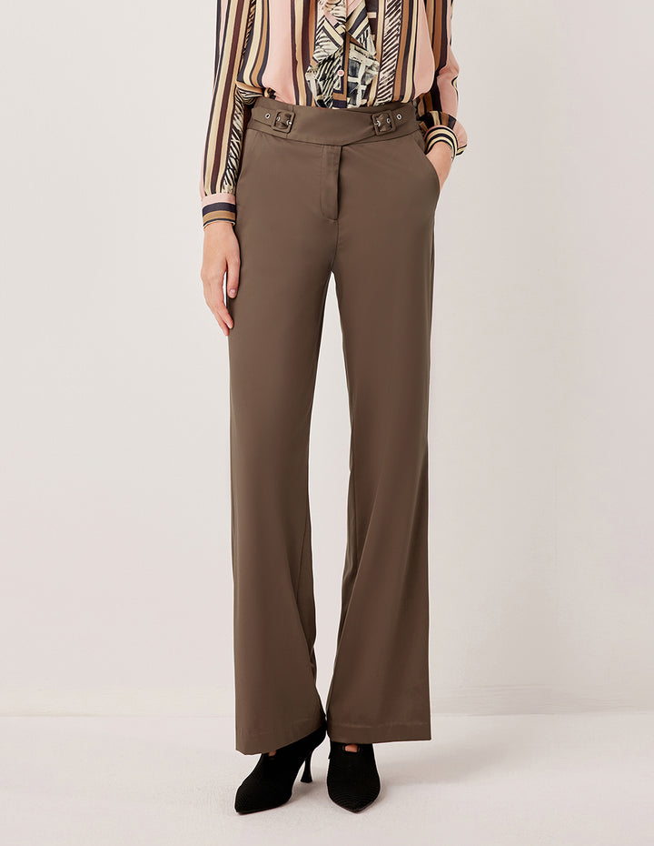 MARYLING Straight Leg Relaxed Fit Wide-Leg Pants