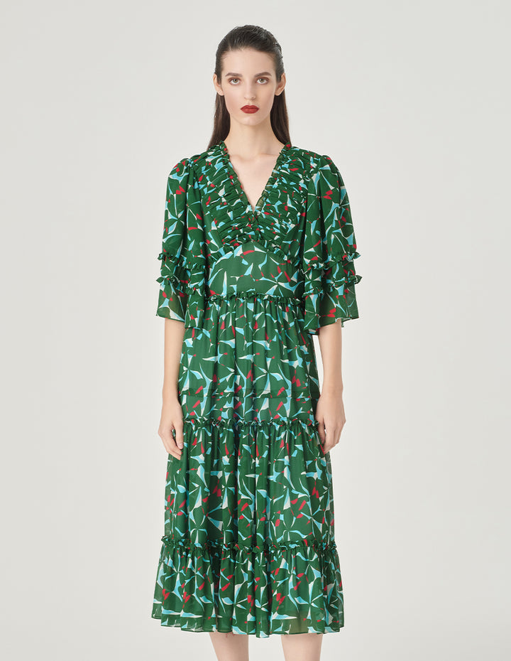 MARYLING Art Print Tarta Dress