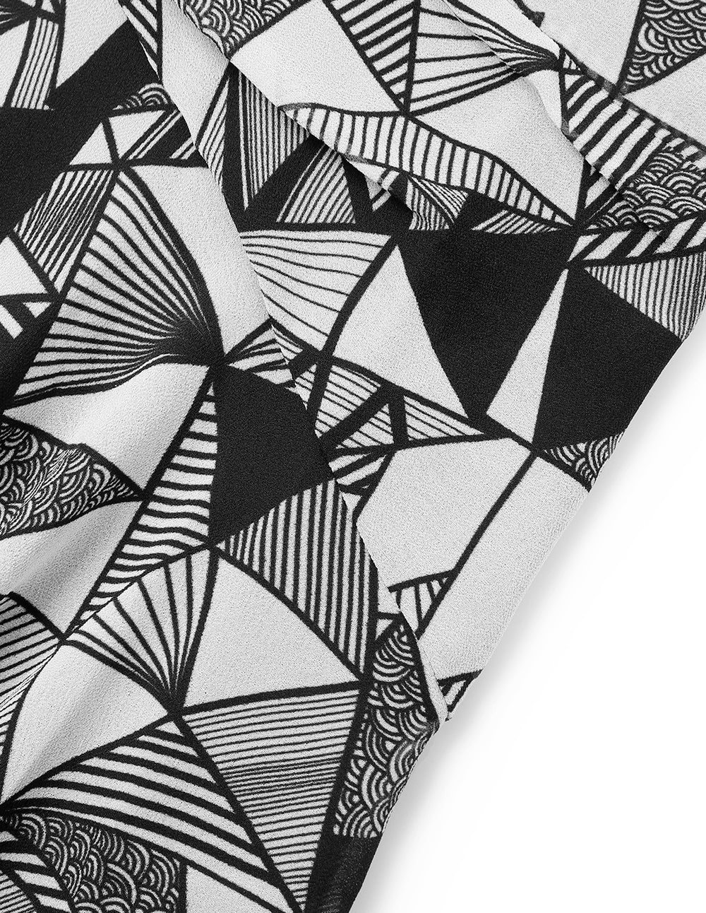 MARYLING V-Neck Bow Print Dress