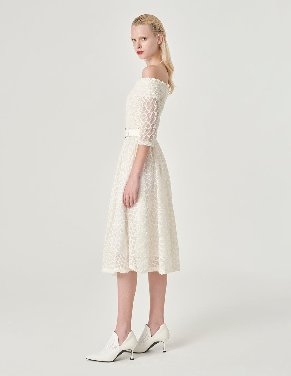 MARYLING One Shoulder A Hem Dress