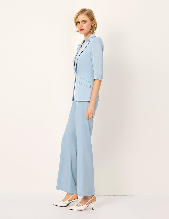 MARYLING Drape Straight Trousers