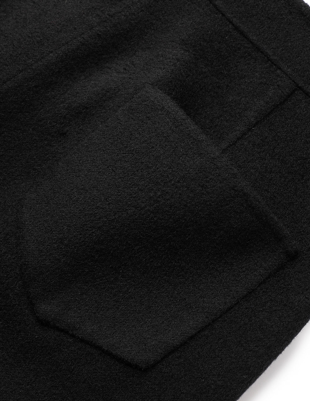 MARYLING A-Hem Double-Sided Woolen Knee-Length Skirt