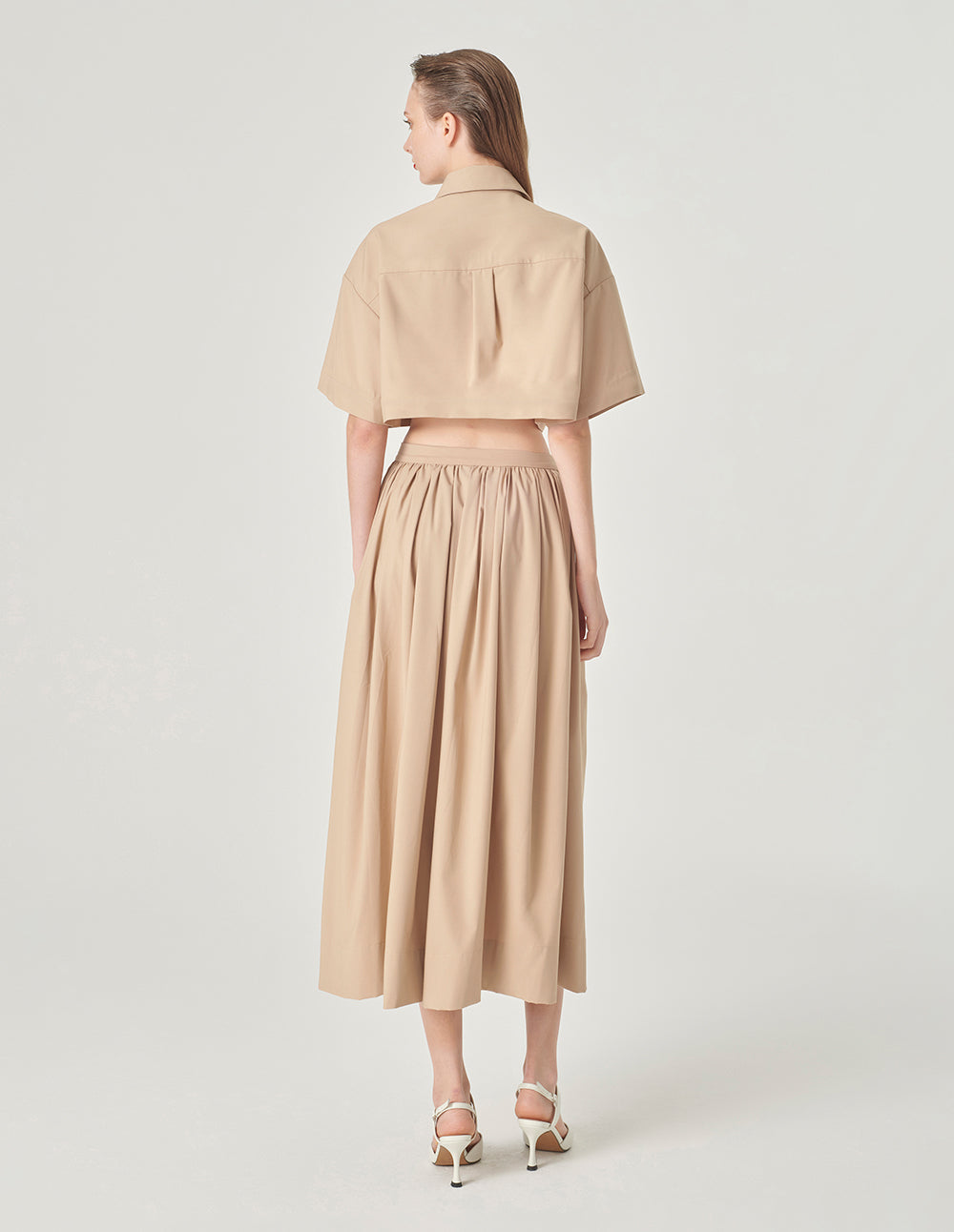 MARYLING Loose Short Sleeve Blouse