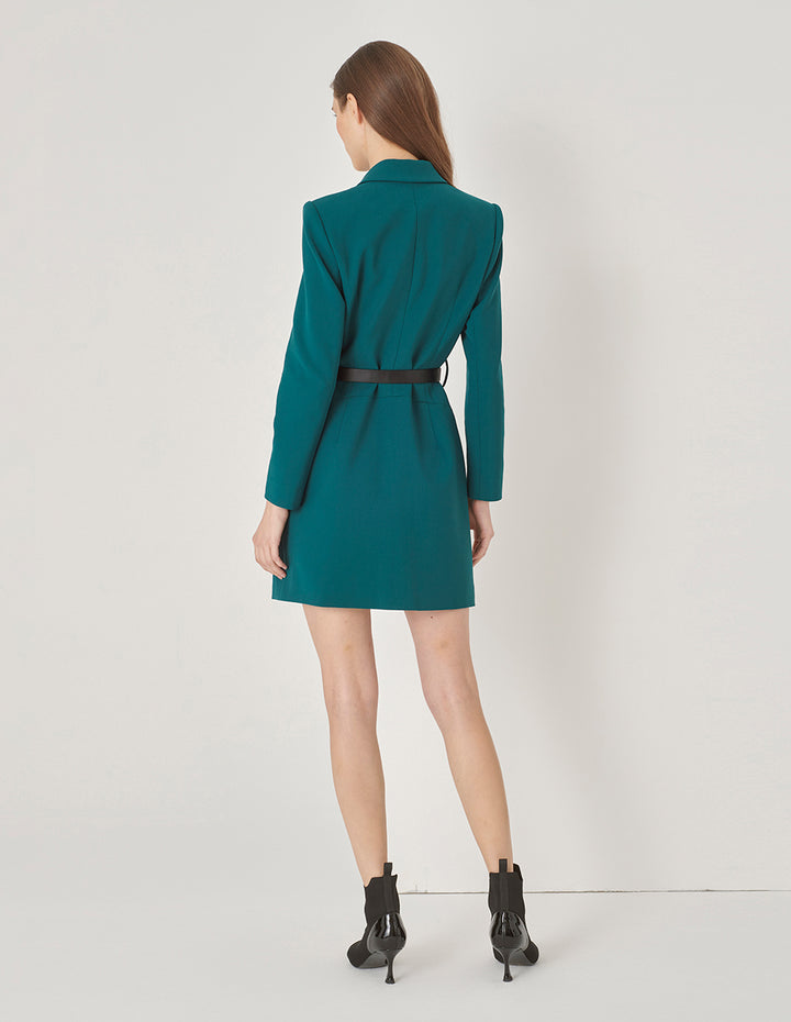 MARYLING Straight Double-Breasted Blazer