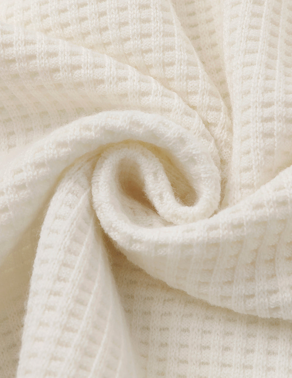 MARYLING White Contrast Pocket Knitted Cardigan