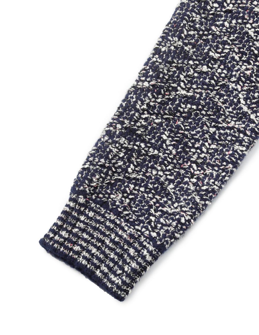 MARYLING Lapel Long Sleeve Wool Knitted Cardigan