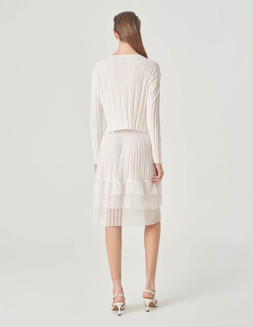 MARYLING Simple Knitted Skirt