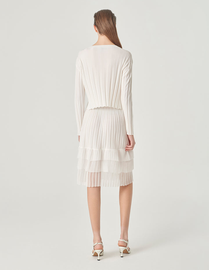 MARYLING Simple Knitted Skirt