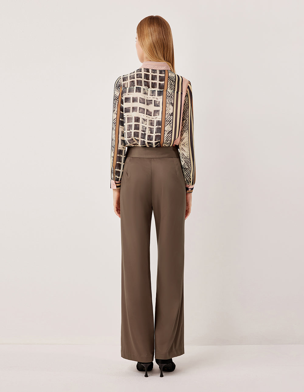 MARYLING Straight Leg Relaxed Fit Wide-Leg Pants
