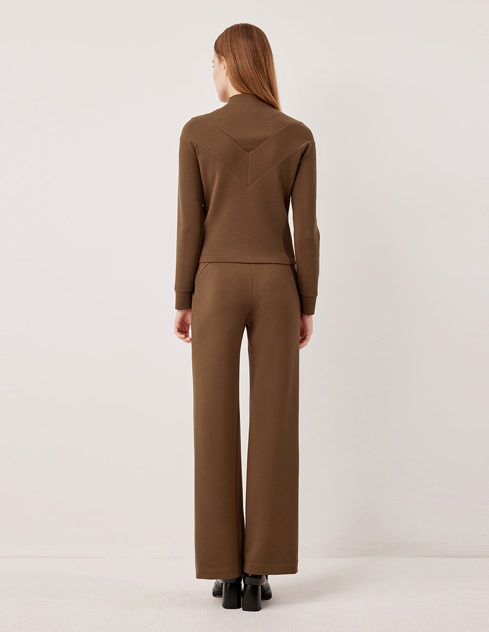 MARYLING High-Waisted Straight Fit Versatile Wide Leg Pants