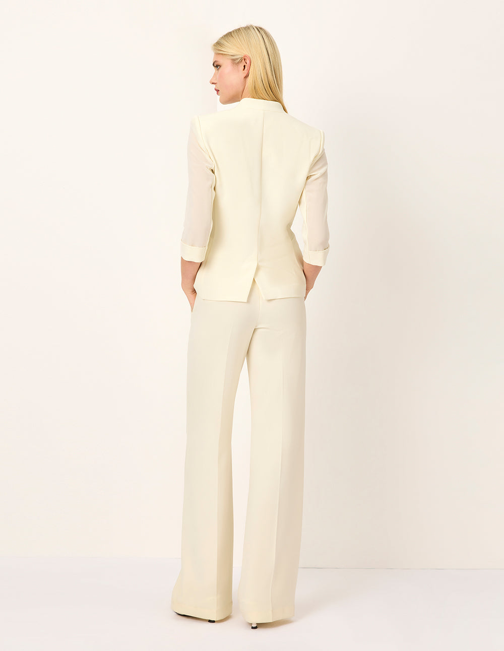 MARYLING Simple Straight-Leg Trousers