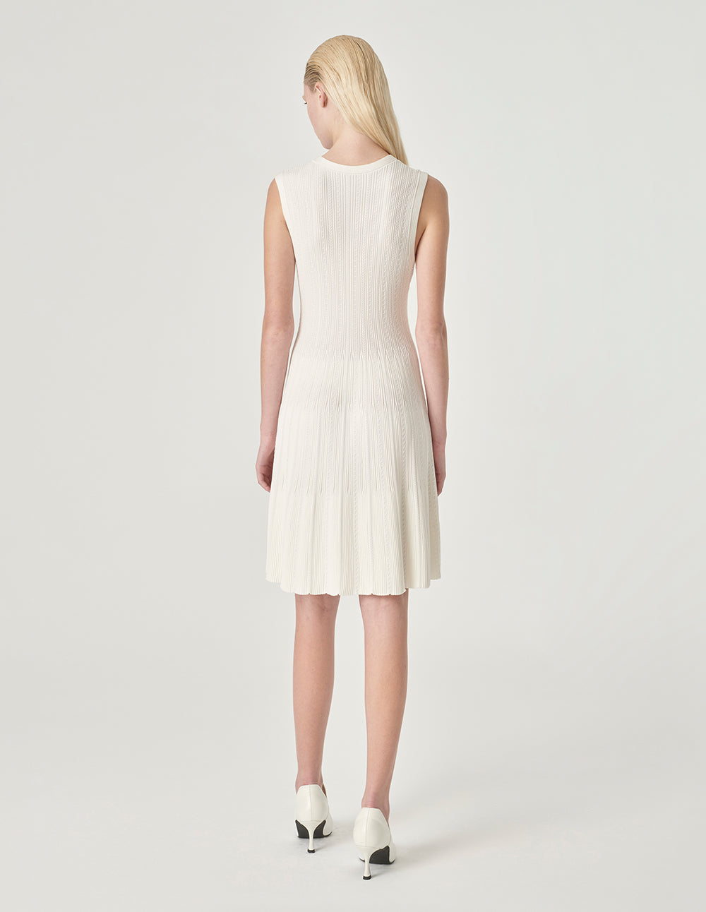 MARYLING V-Neck Sleeveless Knit Dress