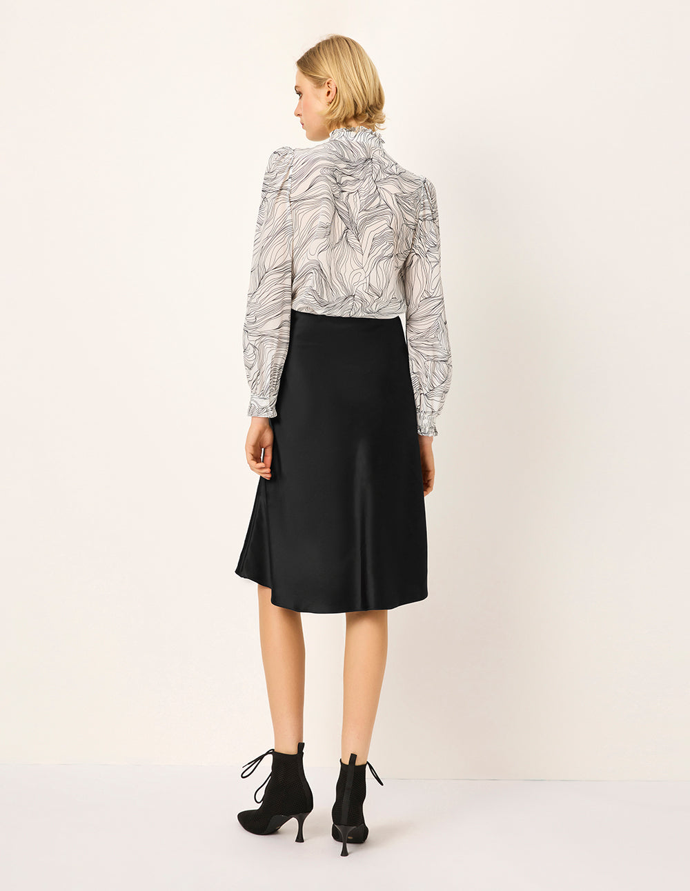 MARYLING Straight Knee-Length Fish Tail Skirt