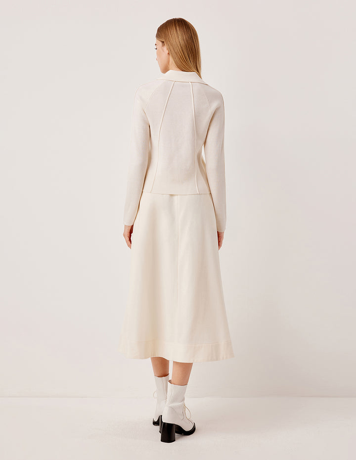 MARYLING A-Line Knee-Length Skirt