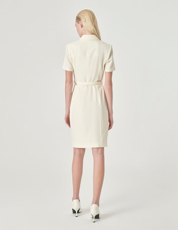 MARYLING Double Breasted Suit Dress