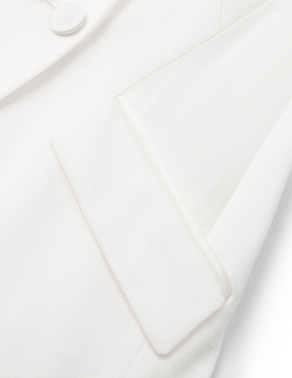 MARYLING Peaked-Collar 3/4 Sleeve Blazer