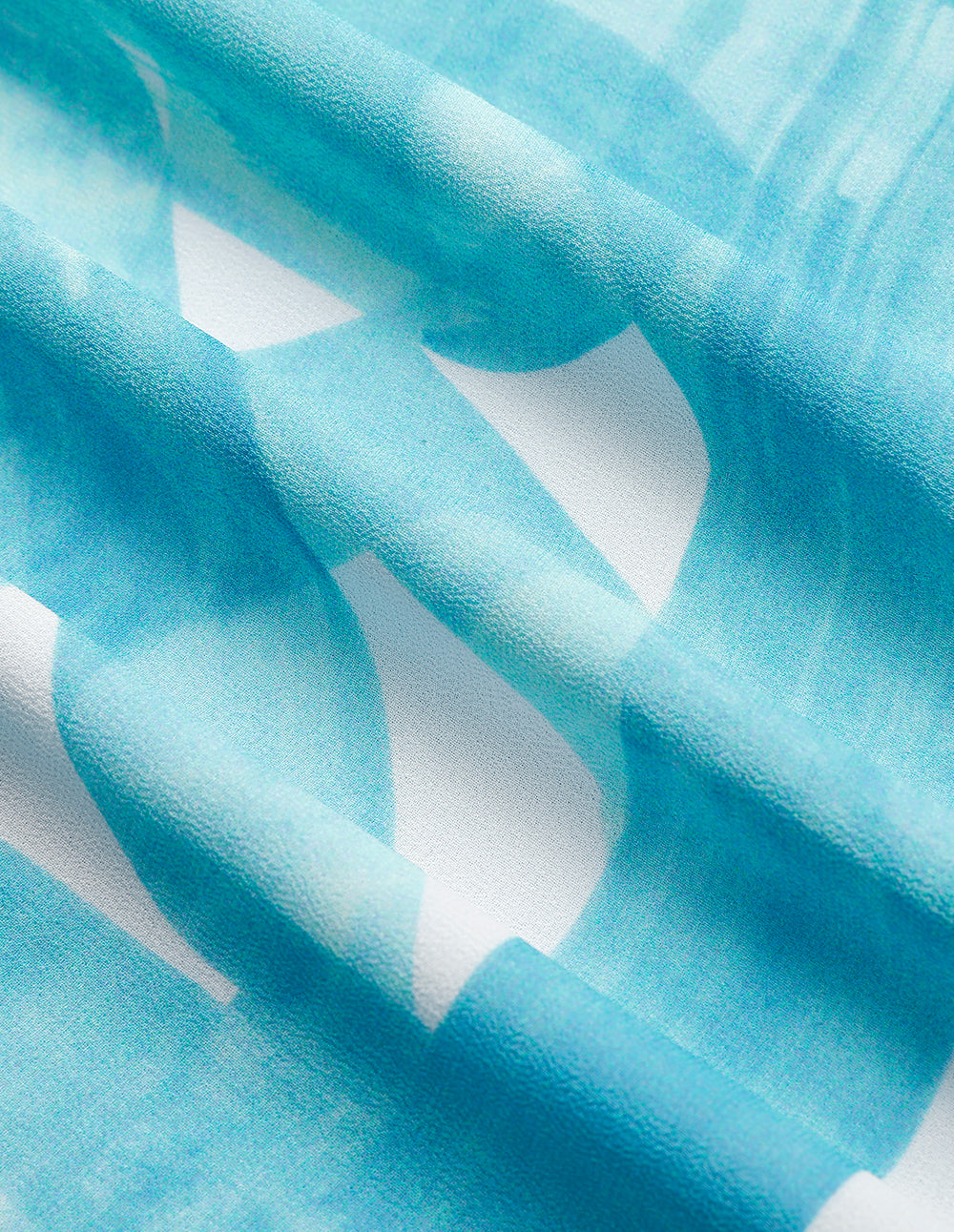 MARYLING V-Neck Mid-Sleeve Printed Sundress