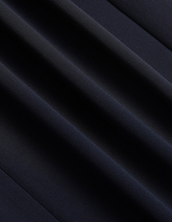 MARYLING High-Waist Wide-Leg Straight Trousers