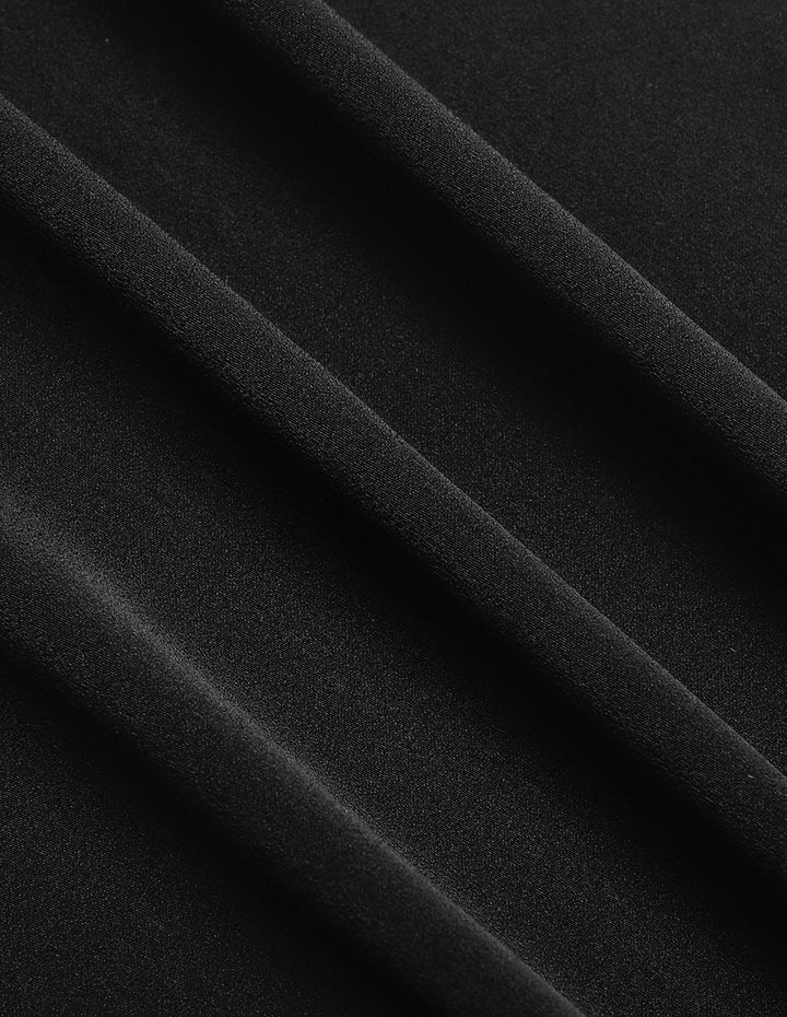 MARYLING Drapey Straight Wide-leg Trousers