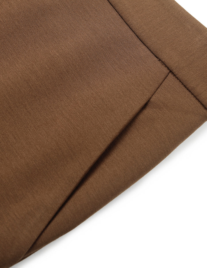 MARYLING High-Waisted Straight Fit Versatile Wide Leg Pants