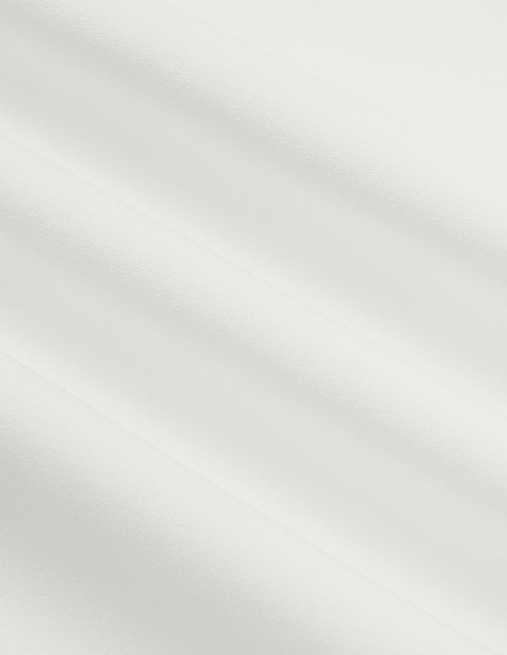 MARYLING White Straight Wide Leg Pants