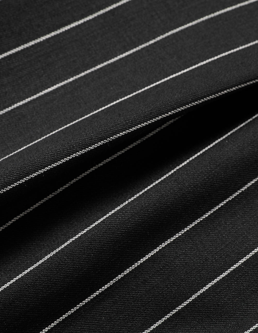 MARYLING Black And White Striped Straight Pants