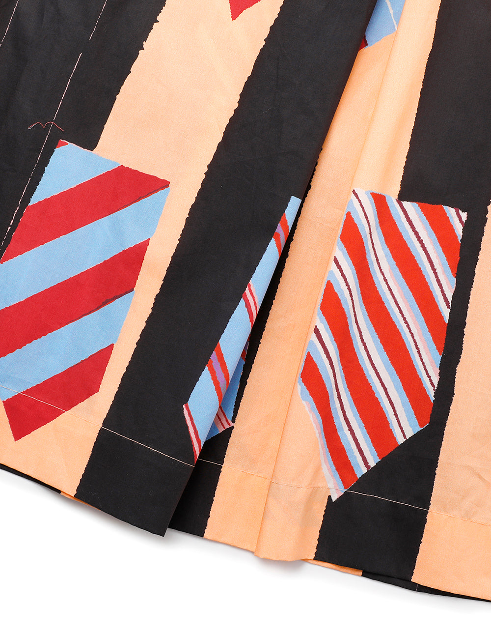 MARYLING H-Shaped Vest Printed Dress