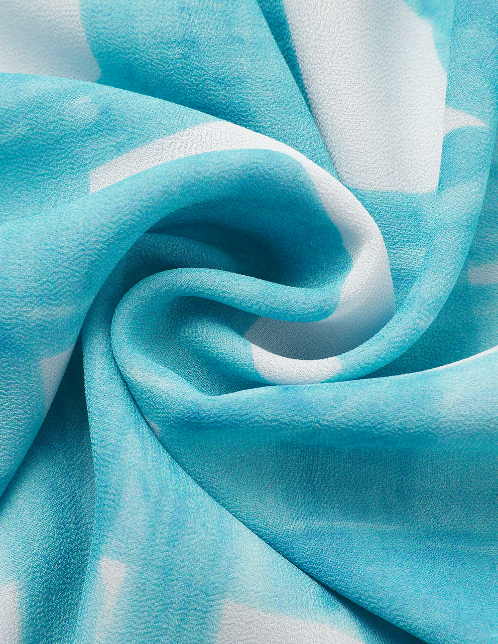 MARYLING Sleeveless Strappy Ruffled Printed Top