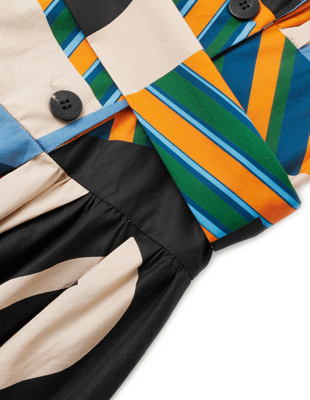 MARYLING Mid-Sleeve Printed Dress