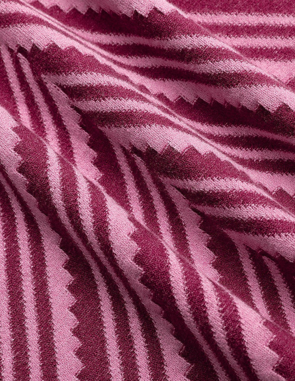 MARYLING Cranberry V-Neck Knitted Cardigan