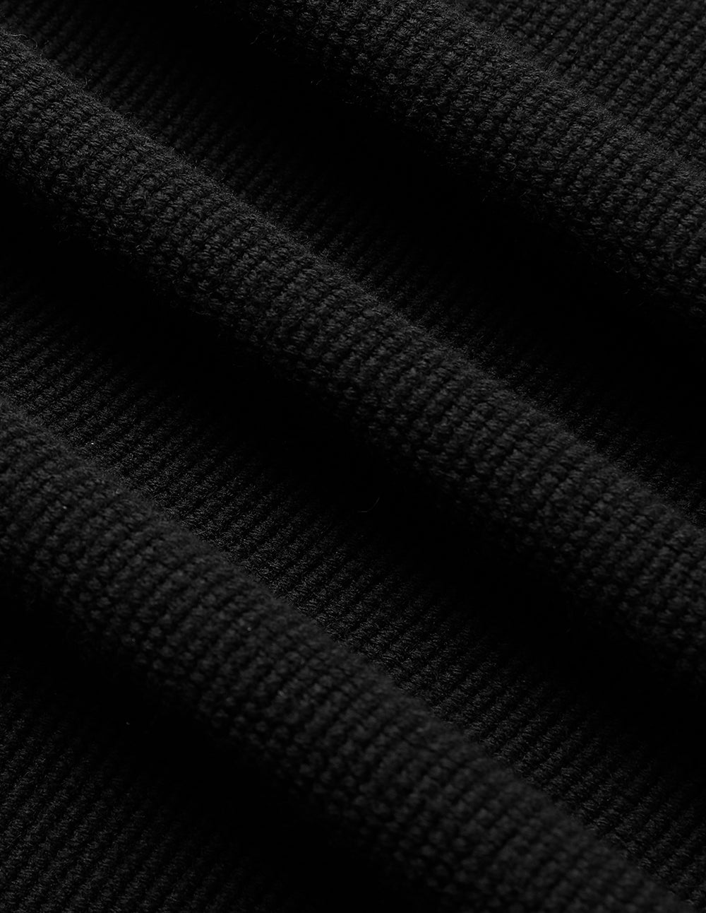 MARYLING Black Straight-Leg Knitted Trousers