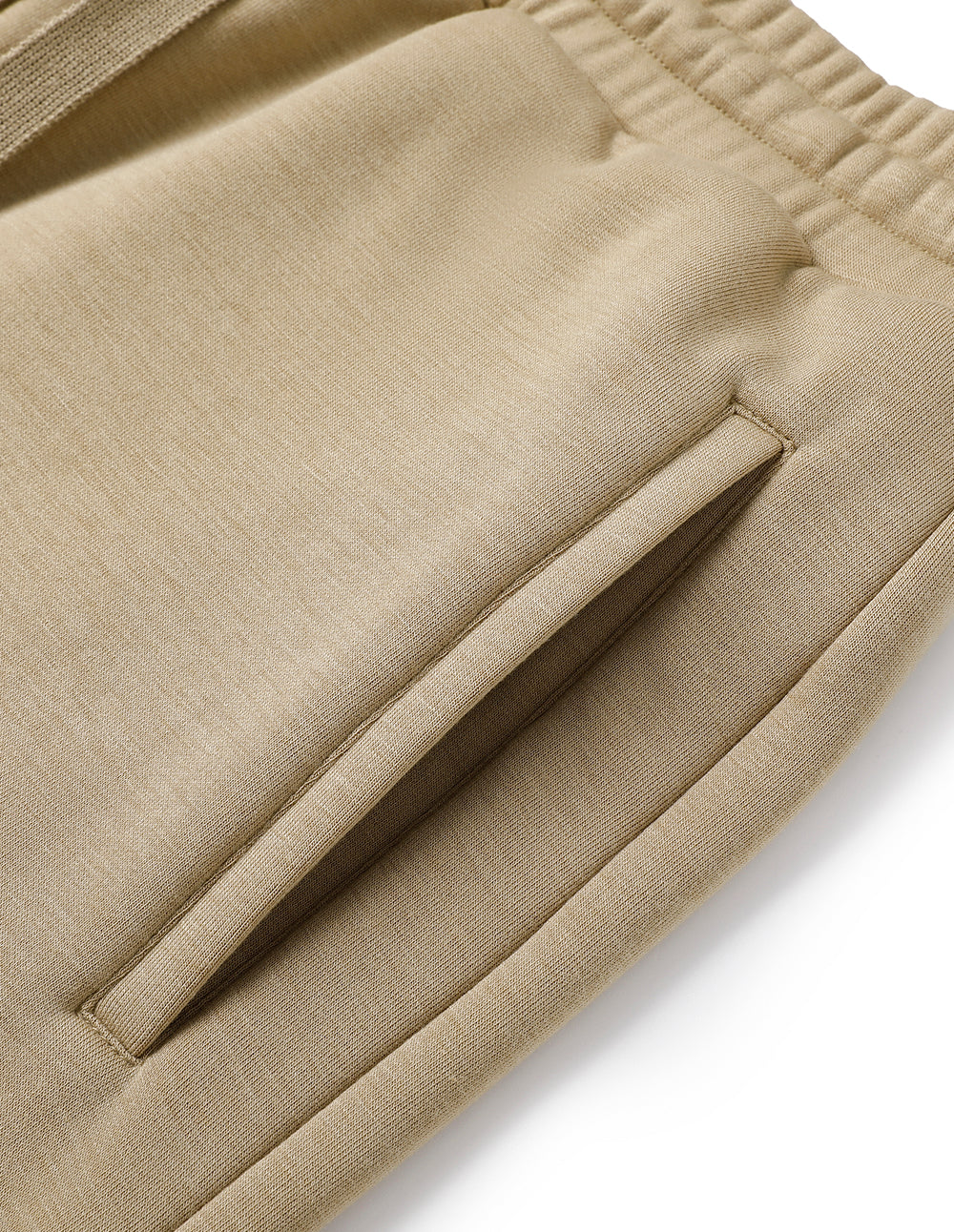 MARYLING Camel Loose Straight Trousers