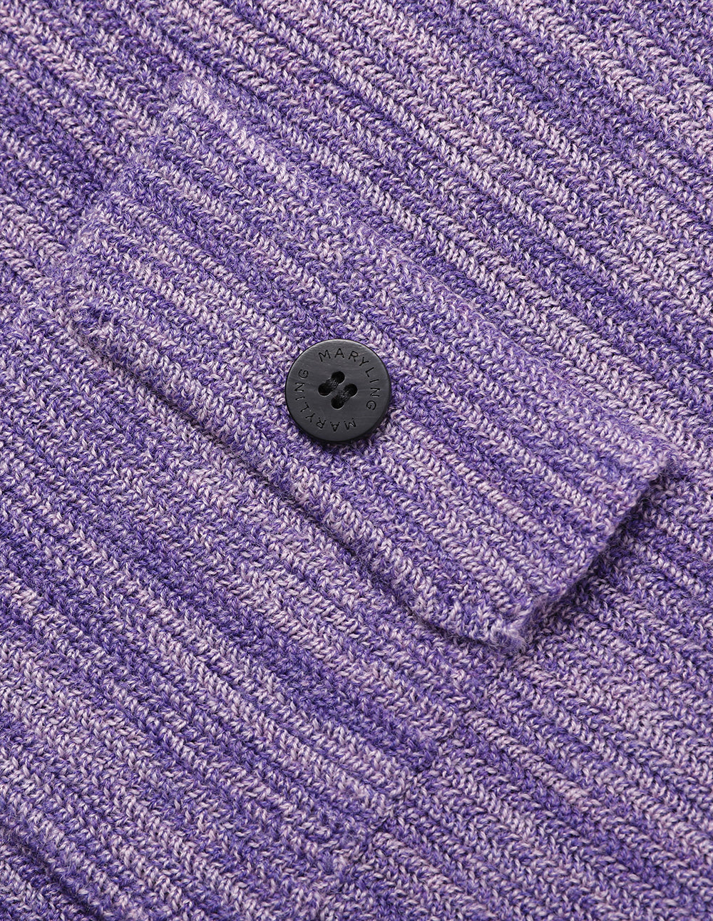 MARYLING Floral Melange Needle Shuttle Cardigan