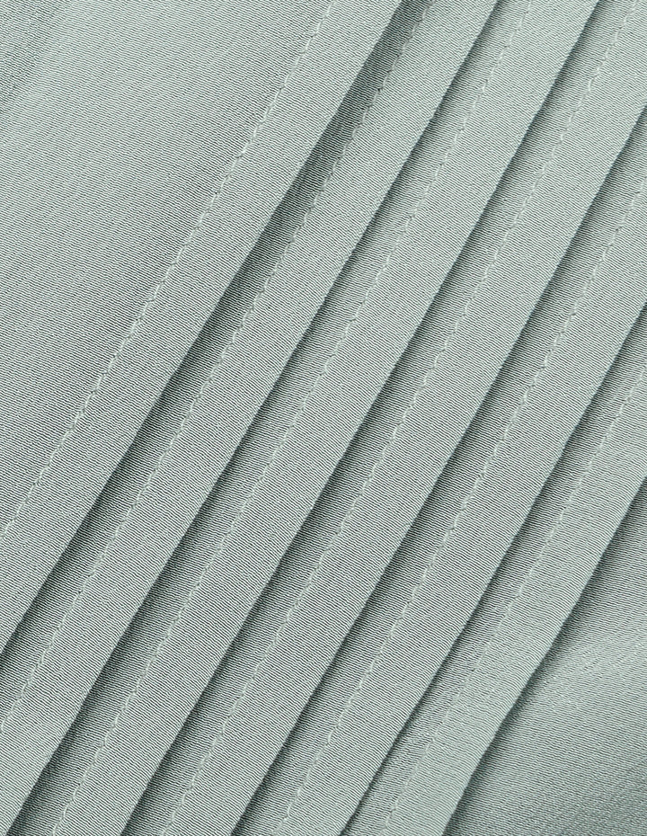 MARYLING Striped Long-Sleeve Silk Blouse