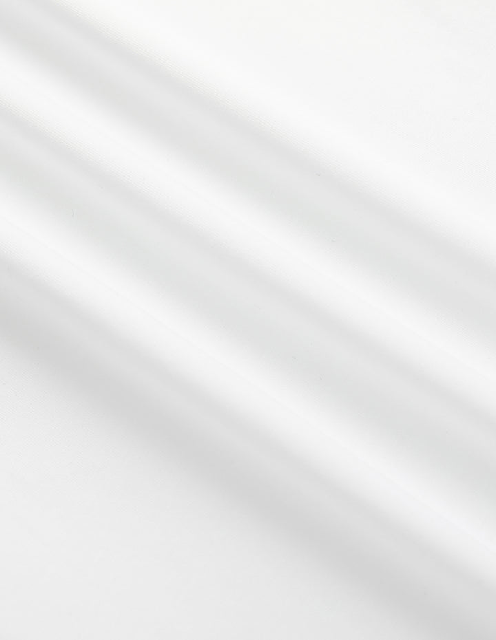 MARYLING Round Neck Short Sleeve Hand-Lettered Logo T-Shirt