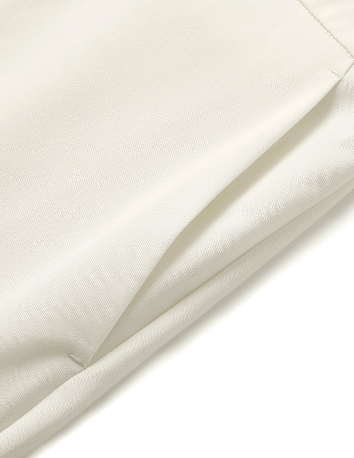 MARYLING U-Neck Sleeveless Empire Waist Dress